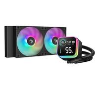 Deepcool lq240 procesador kit de refrigeración líquida 12 cm negro 1