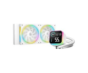 DeepCool LQ240 WH LED Digital Display White - Refrigeración Líquida
