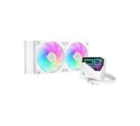 DeepCool - LT240 Procesador Sistema de refrigeración líquida todo en uno 12 cm Blanco 1 pieza(s)