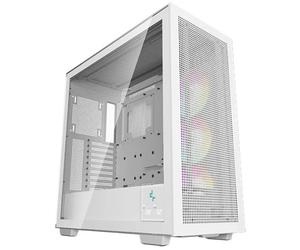 DeepCool MORPHEUS Semitorre ATX Cristal Templado USB-C Blanca