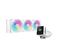 deepcool mystique 360 wh argb procesador sistema de refrigeraci n l quida todo en uno 12 cm blanco 1 pieza s