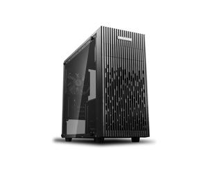 DEEPCOOL PC CASE Matrexx 30 - Negro - Vidrio templado - Formato Micro ATX (DP-MATX-MATREXX30)