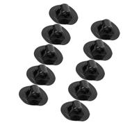 DEEPCRAFF 10 Unidades Soporte de Motor para Kayak Inflable en PVC Negro Diseño y Liberación Rápida Adecuado para Accesorios de Embarcaciones Deportivas