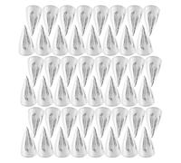 DEEPCRAFF 100 Unidades Remaches Cónicos Punk de Aluminio Duradero, Plateados, Tornillo para Decoración y Manualidades DIY en Chaquetas y Collares, Tamaño 7x9 Mm