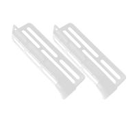 DEEPCRAFF 2 Piezas Divisor de Compartimentos para Frigorífico de PP | Organización de Cajones y Congelador, Superficie Lisa, sin Herramientas, para Frutas y Verduras