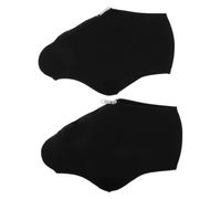 DEEPCRAFF 2 Piezas Fundas de Neopreno Negras para Patines de Hielo Talla 39-44 Protección Mejorada y Transpirables para Patinaje Artístico al Aire Libre