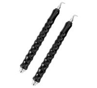 DEEPCRAFF 2 Piezas Gancho para Atar Alambre Semiautomático de Acero y Plástico, Herramienta Fácil de Usar para Bridas en Construcción y Bricolaje Mango Ergonómico