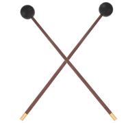 DEEPCRAFF 2 Piezas Martillo de Madera de Palo de Rosa, Juego de Largas, Mantiene Precisión Tonal para Meditación y Pequeñas Presentaciones