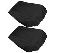 DEEPCRAFF 2 Piezas Protector de Asiento para Barco y Embarcación Resistente al Polvo, Hecho de Tela Oxford Negro, Adecuado para Viajes de Pesca y Ambientes Marinos
