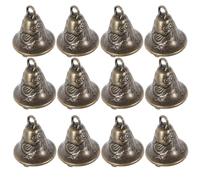 DEEPCRAFF 20 Piezas Campanas Retro Pequeñas Doradas de Aleación de Zinc y Campanas de Viento Función de Restricción de Maleficios Varios estilos para Manualidades DIY
