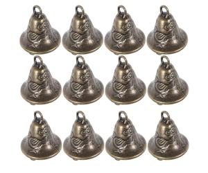 DEEPCRAFF 20 Piezas Campanas Retro Pequeñas Doradas de Aleación de Zinc y Campanas de Viento Función de Restricción de Maleficios Varios estilos para Manualidades DIY