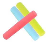 DEEPCRAFF 3 Piezas Estuche Portátil para Cepillos de Dientes de Viaje en Pp, Protector Antideslizante que Mantiene el Cepillo Seguro y Limpio para Camping y Viajes