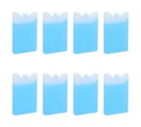 DEEPCRAFF 8 Piezas Bolsa de Hielo Reutilizable Capacidad 200ml, Material Hdpe Accesorio Conveniente para Mantener Alimentos Frescos para Refrigerador Portátil Adecuado para Camping y Pesca