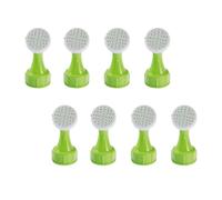 DEEPCRAFF 8 Piezas Boquilla de Riego por Aspersión, Boquilla de Riego para Jardinería, Pp Verde, para Flores y Plantas, Control de Volumen de Agua, para Balcón y Jardín Familiar
