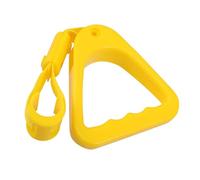 DEEPCRAFF Asidero de Coche para Personas Mayores en Plástico Amarillo, Diseño Elegante y Portátil para Uso en Metro y Hospitales, Ayuda de Movilidad Segura