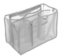 DEEPCRAFF Bolso de Playa de Malla, Bolsa de Red de Natación, Nailon, Gran Capacidad, Divisor con Bolsillo Interior, Secado Rápido, Organización de Equipo de Natación, Viajes en Familia