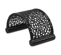 DEEPCRAFF Cama Compatible para Peces para Abs Flotante Acuario de Negro Minimalista, Adecuado Descanso Betta y Nano para Decoración en Tanque