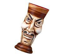 DEEPCRAFF Copa de Cóctel de Cerámica con Diseño Innovador de Cabeza de Zombi, Taza de Vino Original para Bebidas, Resistente y Estable, Adecuado para Whisky, Cerveza y Fiestas