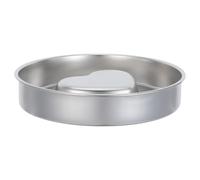 DEEPCRAFF Cuenco para Perros Cachorro de Alimentación Lenta de Acero Inoxidable Diseño Doble Cara y Base Antideslizante Portátil para Uso en Casa y Viaje