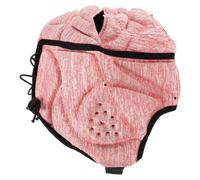 DEEPCRAFF Protector de Cabeza Rosa de Poliéster y Esponja para | Ajuste Regulable, Protección contra Impactos, Cómodo y Ligero, para Competición y Jugadores Adultos