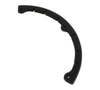 DEEPCRAFF Protector de Tabla de Esquí de Goma Negro, Amortiguador | Instalación Fácil, Protección Integral, Ligero y Absorbente, Tira para Patinetas y Longboards Eléctricos