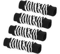 DEEPCRAFF Protectores para Patas de Perro L de Algodón Transpirable, Calcetines Reemplazables para Patas, Calentadores para Mascotas en Uso Invernal, Diseño Estilizado y Cómodo