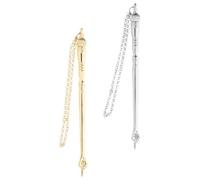 DEEPCRAFF Punteros bíblicos, punteros de la Torá, 2 Piezas, Marcador metálico portátil, Herramienta para Lectura de Escrituras, Accesorio para Ceremonias judías y Estudio bíblico