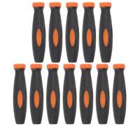 DEEPCRAFF Resistentes a Impactos para Lima Ergonómicos de Goma 12 Mangos Diámetro de 4,8mm Mejor Control para Herramientas Manuales