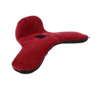 DEEPCRAFF Soporte para Teléfono y Tablet de Espuma Roja Almohada Cómoda y Soporte de Muñeca para Lectura en Tres Perspectivas
