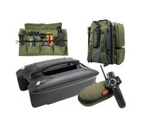 Deeper Quest Baitboat Barco De Cebo WIFI GPS Sonar CHIRP+ 3 Sonar Incl. Mochila