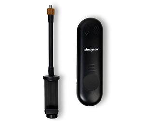 Deeper Range Extender con Soporte para teléfono, Accesorios de Pesca para Barcos cebadores, WiFi Extender Booster para la Pesca de Carpa Compatible con el Sonar de Pesca Deeper Sonar
