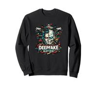 Deepfake Nation AI Vigilancia Cyberpunk Sudadera
