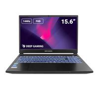 DeepGaming Nubian Pro 15 - Ordenador Portátil Gaming 15.6" FullHD 144Hz (Intel Core 7-250H, 32GB RAM DDR5, 1TB SSD + 2TB SSD, Nvidia RTX 5060 8GB, Windows 11 Pro) Negro - Teclado QWERTY Español