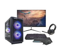 DeepGaming PC Gaming Completo Némesis AMD Ryzen 7-5700G/32GB DDR5/1TB M.2/Windows 11 Pro + Monitor 24" FullHD 120Hz + Teclado, Ratón, Auriculares con Micrófono y Alfombrilla