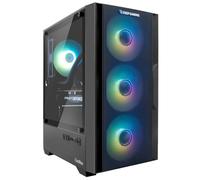 DeepGaming - Raptor PC Gaming (Intel Core i7-12700F 12 x 4.9GHz, NVIDIA RTX 5070 16GB, 32GB RAM, 500GB SSD + 2TB HDD, Refrigeración Líquida, Windows 11 Pro) Ordenador de Sobremesa (Negro)