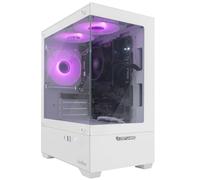 DeepGaming Spectre - PC Gaming AMD Ryzen 5 5600G, 16GB RAM DDR4, Gráficos AMD Radeon Vega 7, 1TB SSD M.2 + 2TB HDD, WiFi + Bluetooth 5.2, Windows 11 Pro. Ordenador Gaming, PC Gamer Blanco