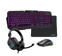 TECLADO KIT DEEPGAMING X-WING2 TECLADO RATON AURICULAR ALFOMBRILLA