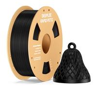 DEEPLEE Filamento de impresión RAPID PETG 1,75 mm negro 1 kg