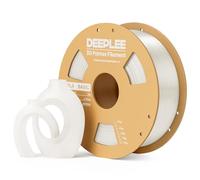 DEEPLEE Filamento PLA Básico de 1,75 mm, filamento para impresora 3D de mayor dureza, translúcido, 1 kg