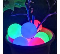DeeprBlu LED Luz Spa, Luz Flotante Piscina Impermeable IP68, Luzs Nocturna LED para Bañera Cambia de Color, Regalo para Niños, Amantes, Amigo, Familia, Fiesta-2pcs