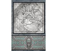 Deepstone Dwarven Chronicles: Lined Notebook & Journal: 120 Pages Ruled - For Fantasy Enthusiasts, Writers & Strategists. Features a Mighty Dwarf Explorer Cover Art
