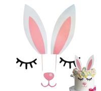 Deer Antler Cake Topper - Antlers Cupcake Toppers | Bunny Ears Party Decor Cake Topper | Multipurpose Cakes Dessert Toppers | Festive Dessert Decorations Supplies For Wedding Christmas