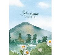 Deer by the Lake & Daisies Note book: Cute Deer by the Lake & Daisy Flowers Cover, Watercolor Forest Animal for Writing, School & Notes, Pretty ... Lovers, Kids, Teens, [8.5" x 11", 116 Pages]