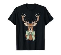 Deer Camo Coquette Bow Country Girl Aesthetic Style Camiseta