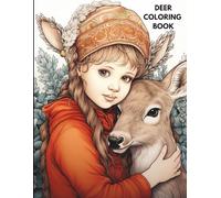 Deer Coloring Book