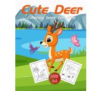 Deer Coloring Book for Kids