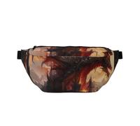 Deer Family Under The Tree - Bolsa deportiva para hombres y mujeres, riñonera de viaje para correr, senderismo, ciclismo, entrenamientos, multicolor, Talla única, Mochila de senderismo