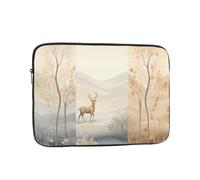 Deer from a Distance Printing - Funda para portátil de 12 pulgadas, accesorio esencial para viajes y uso en la oficina