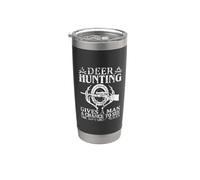 Deer Hunting Gives A Man A Chance To See Hunter Life Vaso térmico de acero inoxidable de doble pared