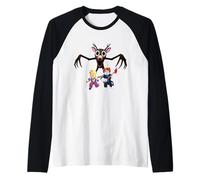 Deer in The Forest Kids 99 Noches Halloween Video Game Run Camiseta Manga Raglan